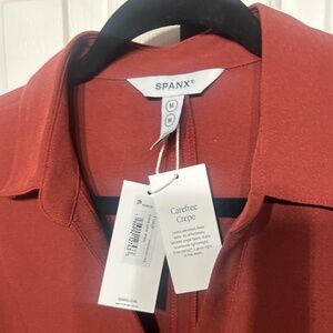 NWT Spanxs rust colored light weight dress